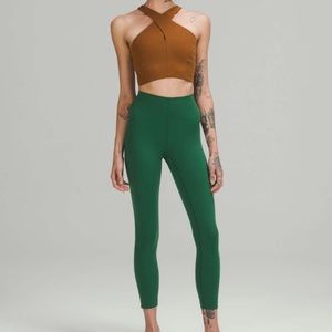 Lululemon NWT Instill Tight 25” Everglade Green Size 4